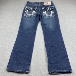 Vintage True Religion Jeans Men 32X32 Blue Billy Super T Flap Pocket Made In USA